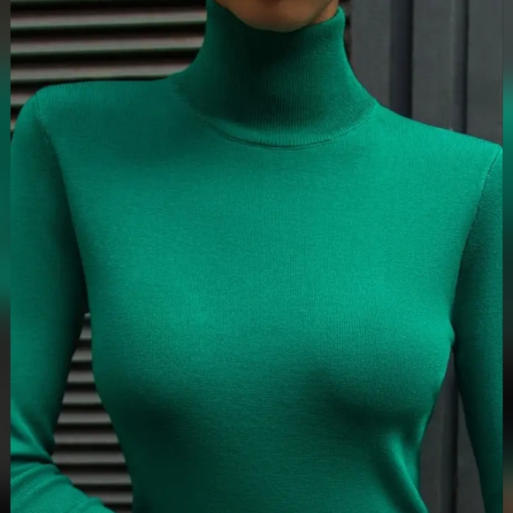 NWT Mock Neck Long Sleeve Sweater - Picture 1 of 3